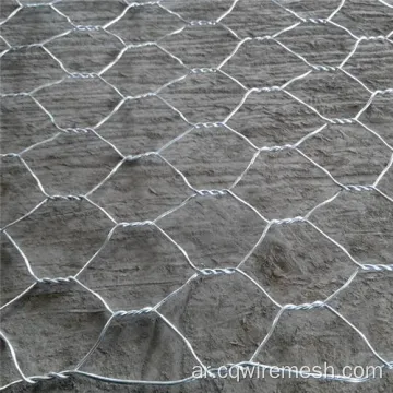 جدار Gabion المطلي بكثافة مجلفنة PVC